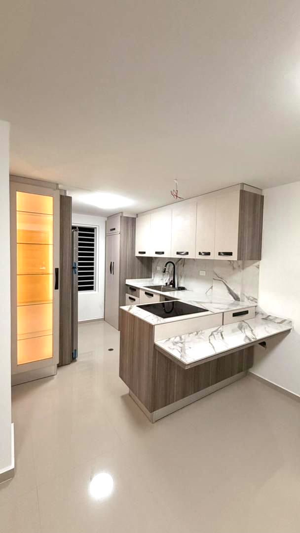 Cocina y espacios modernos
